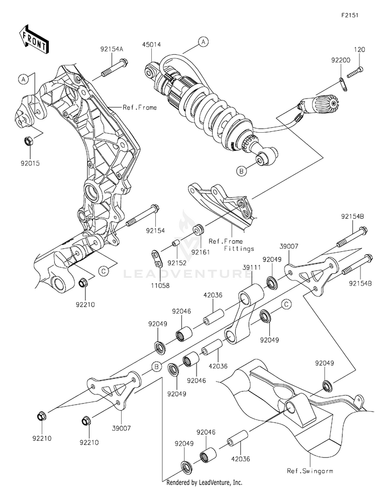 Suspension/Shock Absorber Schematic