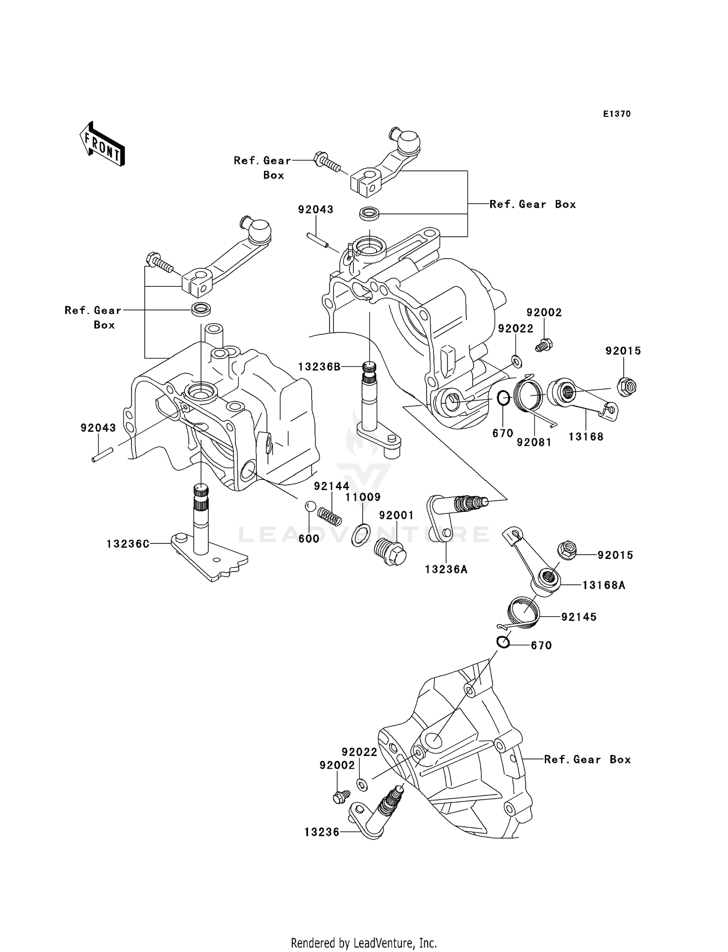 GEAR CHANGE MECHANISM