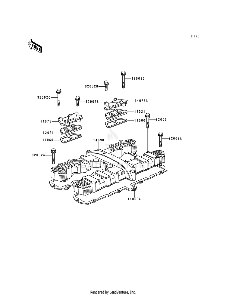 Cylinder Head Cover Schematic