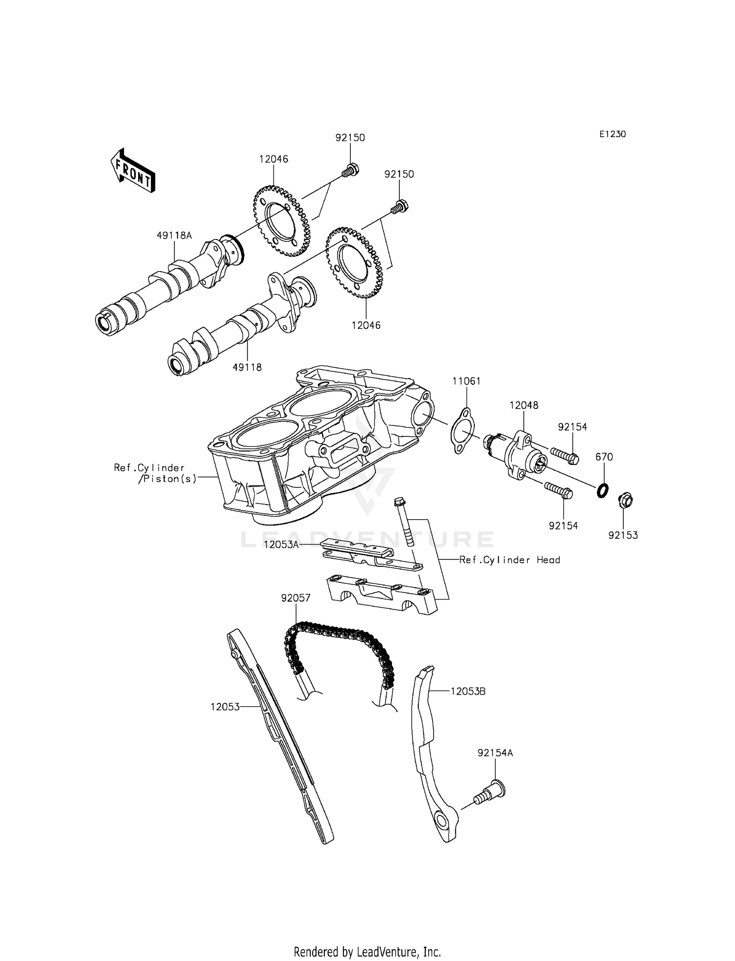 CAMSHAFT(S)/TENSIONER