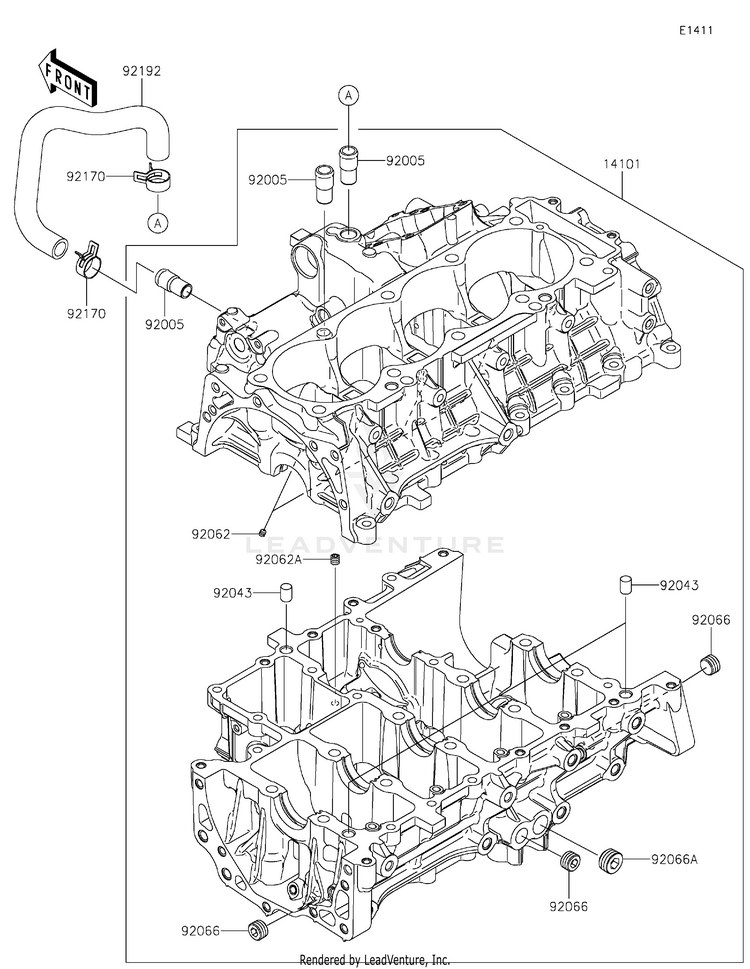 Crankcase Schematic