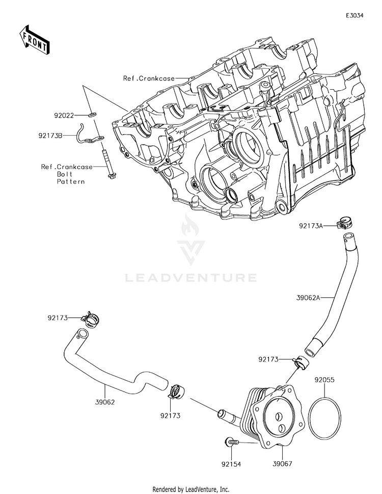 Oil Cooler Schematic