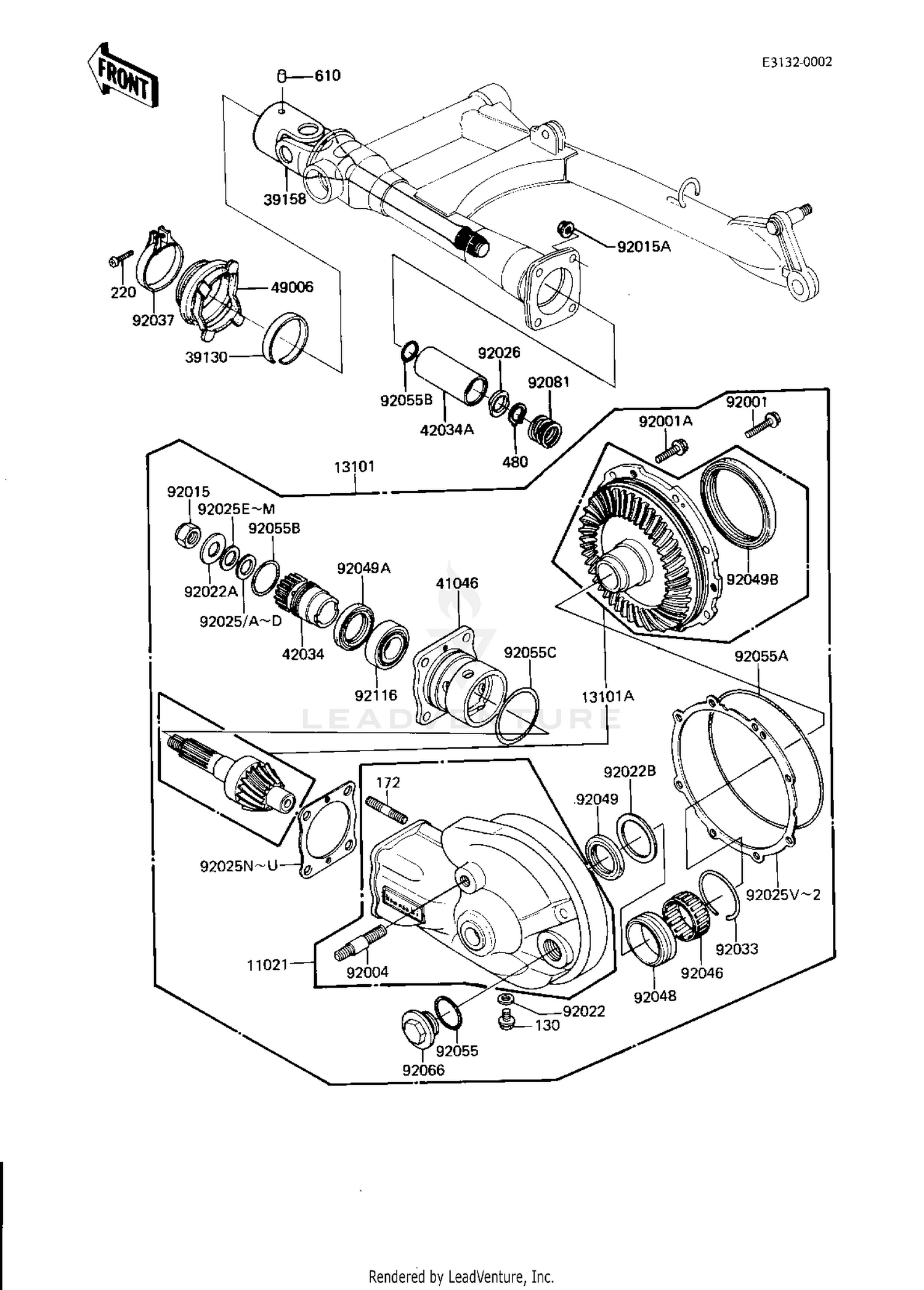 DRIVE SHAFT/FINAL GEARS