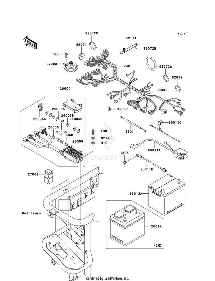 Chassis Electrical Equipment Schematic