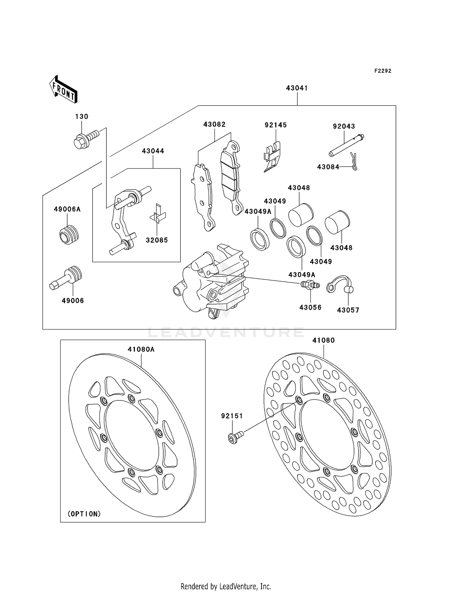 FRONT BRAKE (D1-D3)