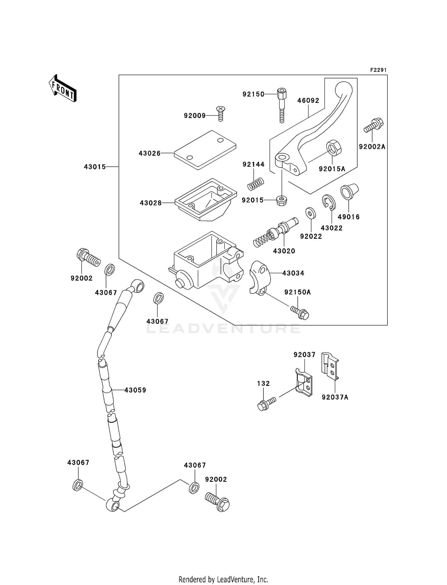 FRONT MASTER CYLINDER