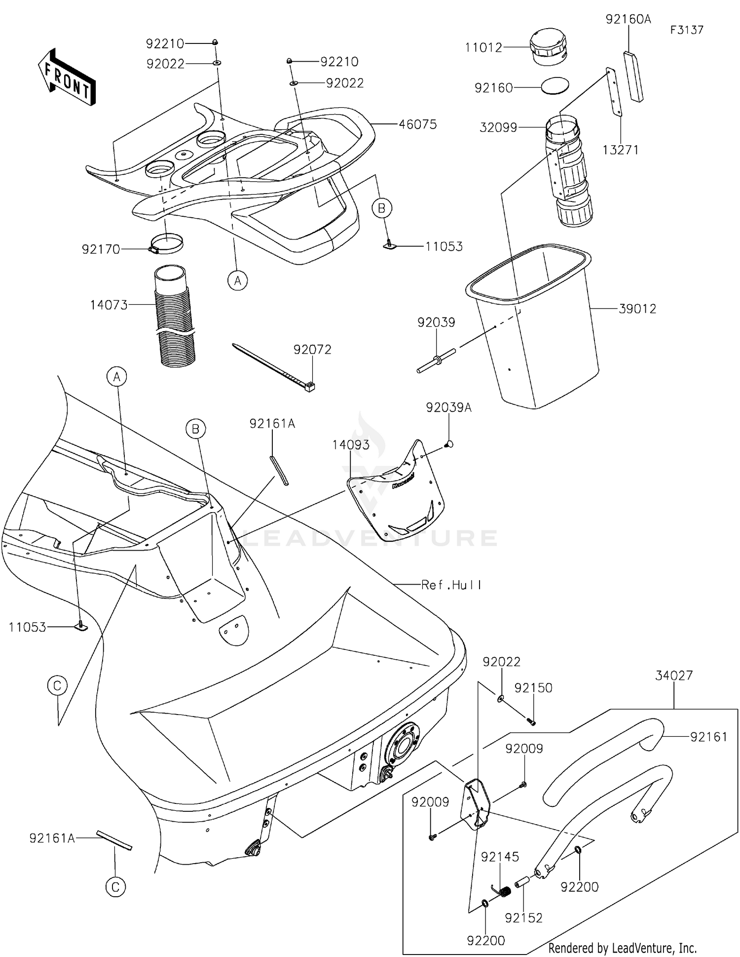 Hull Rear Fittings