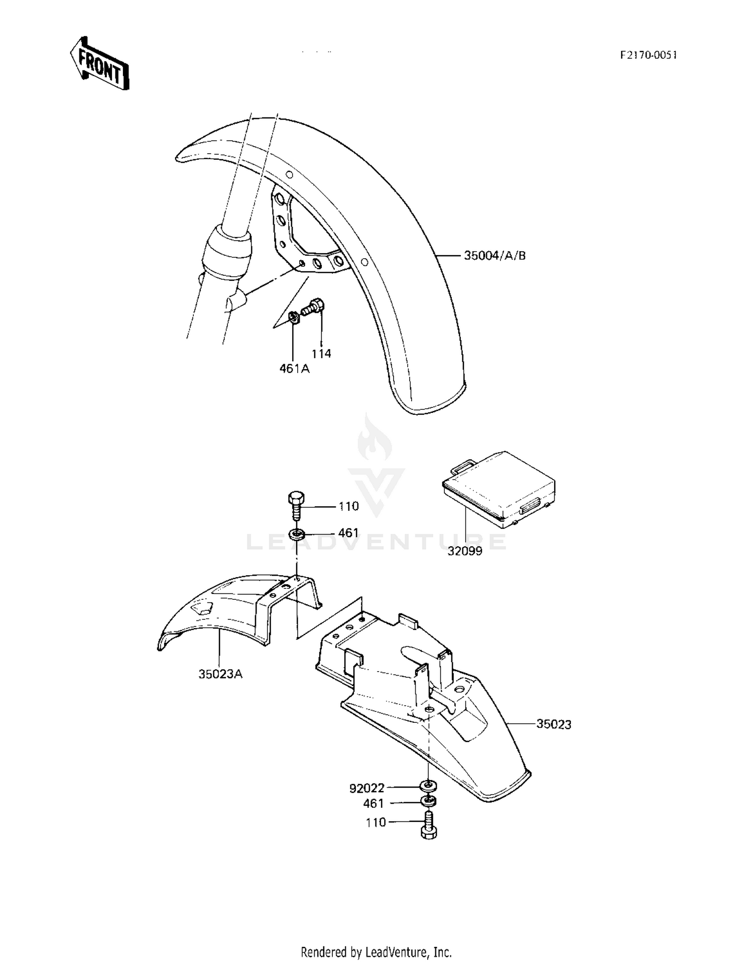 FENDERS ('82-'83 A3/A4)