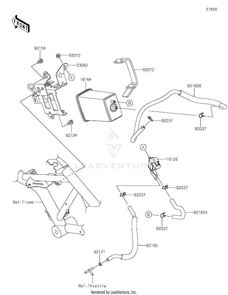 Fuel Evaporative System Schematic