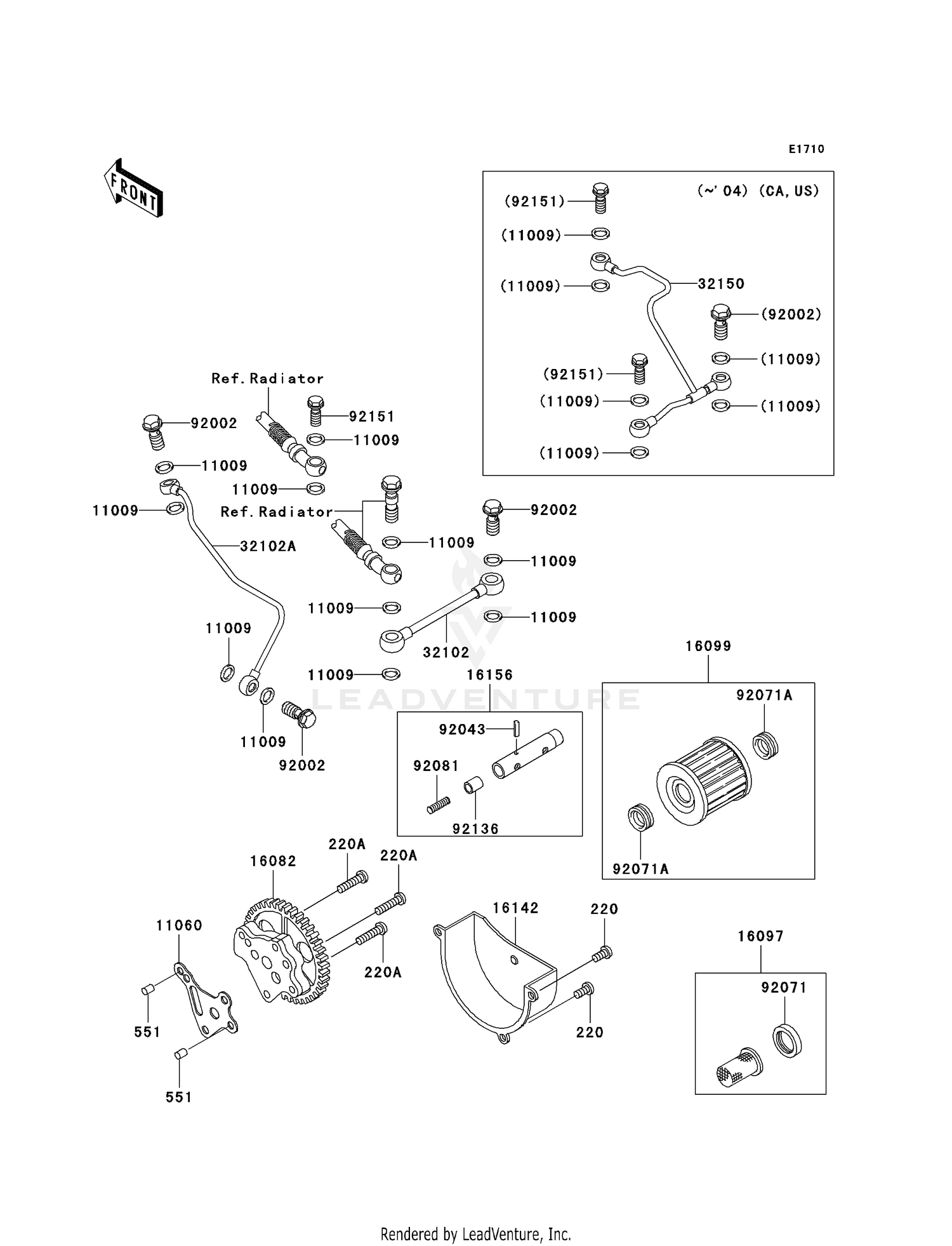 OIL PUMP/OIL FILTER