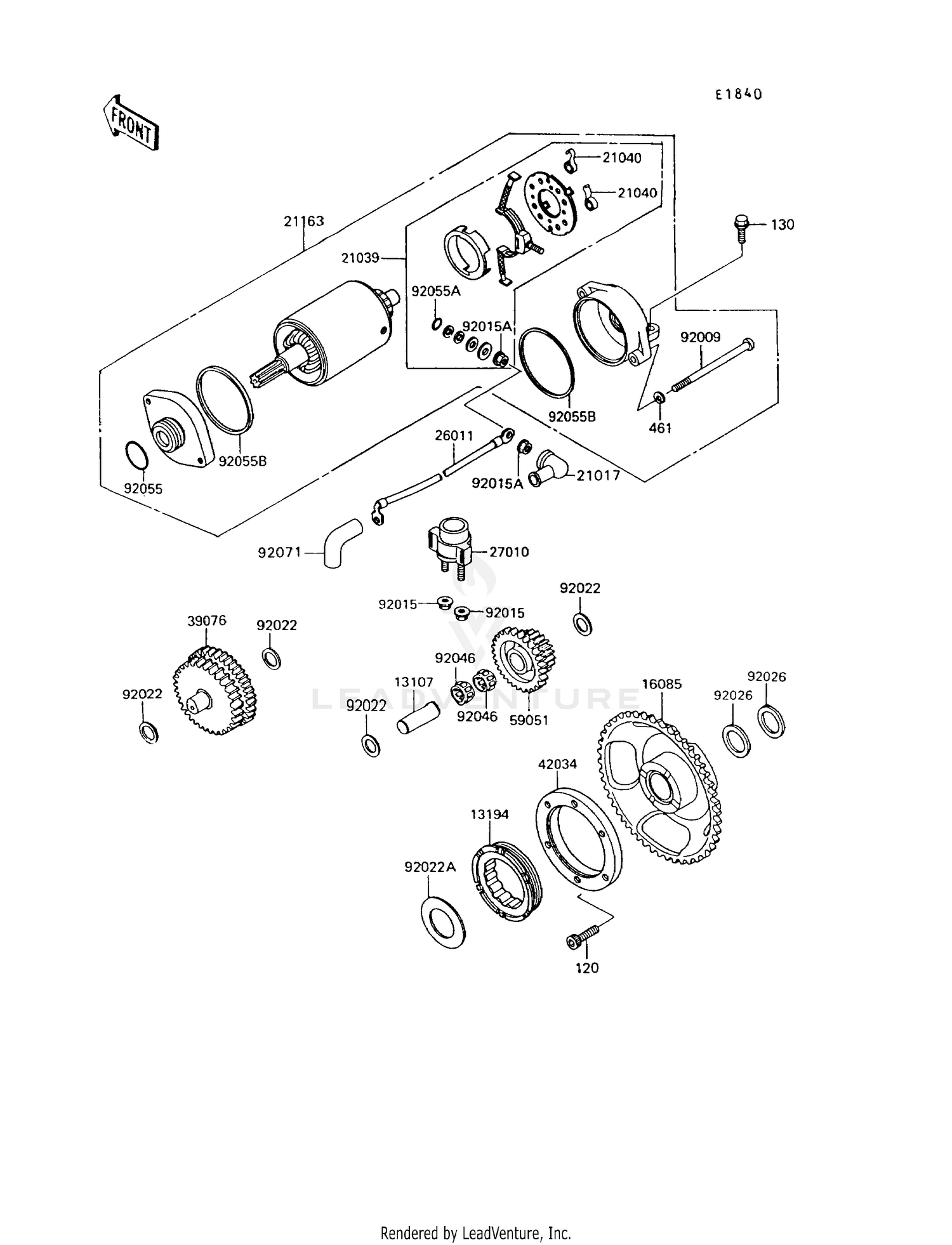 STARTER MOTOR