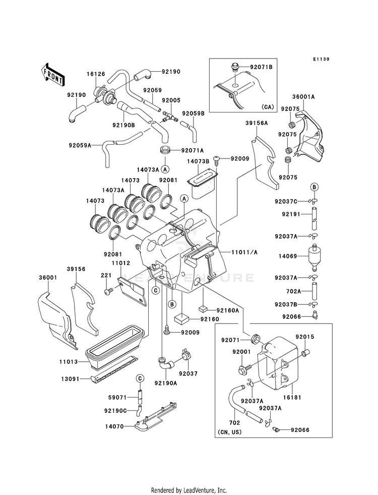 Air Cleaner Schematic