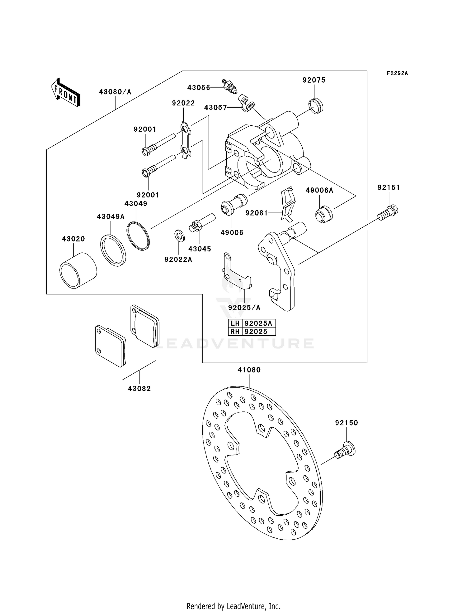 FRONT BRAKE (C2/C3)