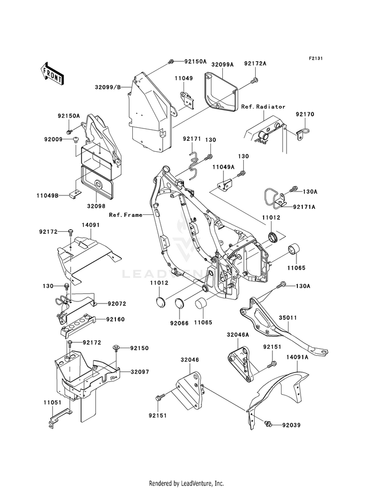 Frame Fittings Schematic