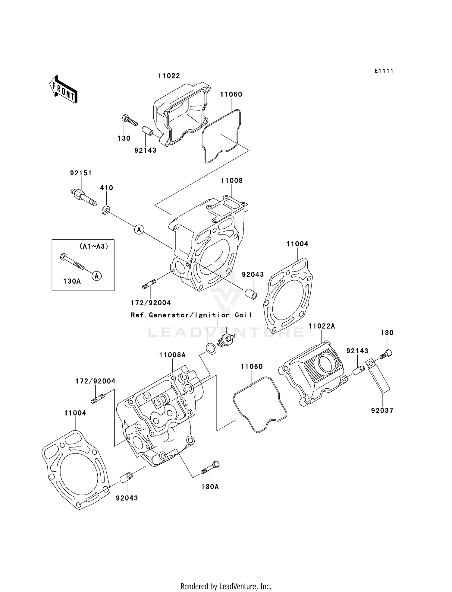 92143-2010 COLLAR OEM KAWASAKI