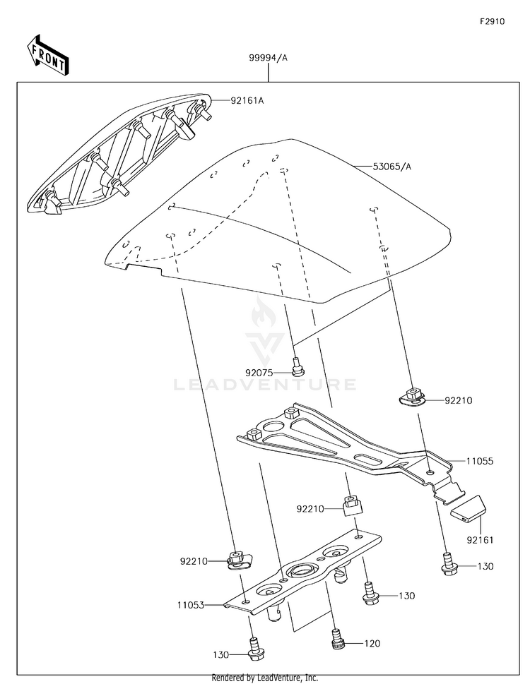 Accessory(Single Seat Cover) Schematic