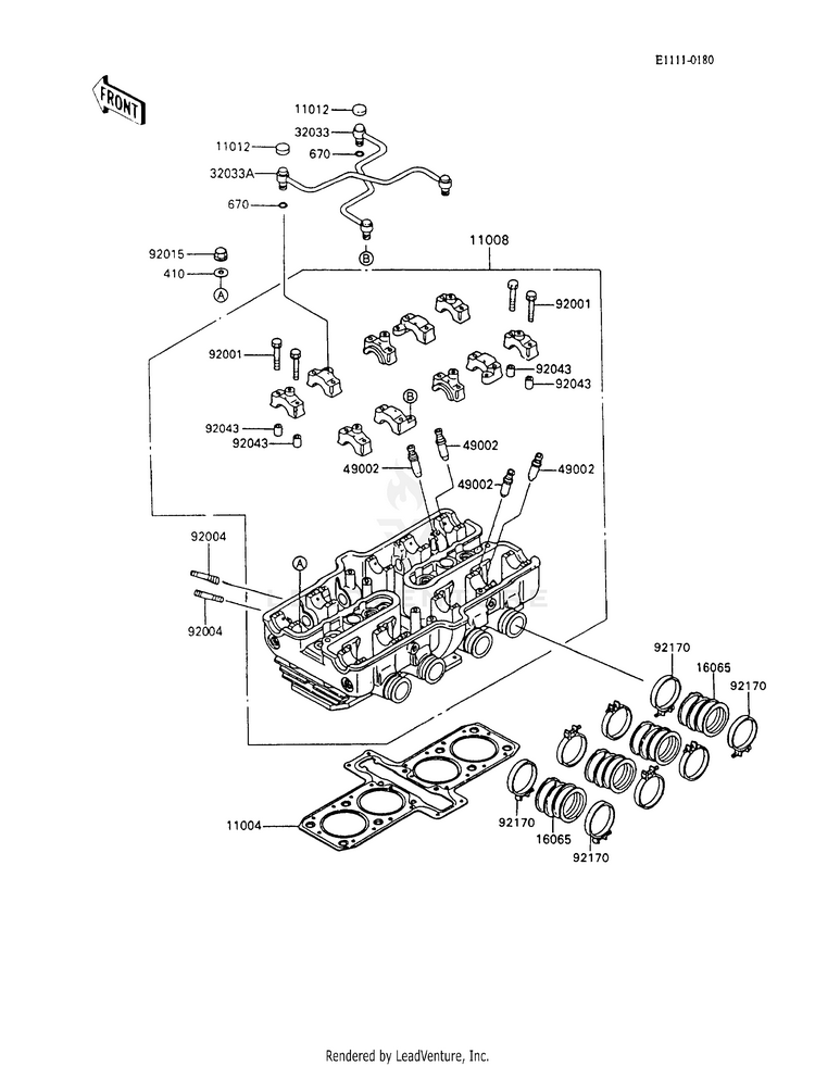 Cylinder Head Schematic