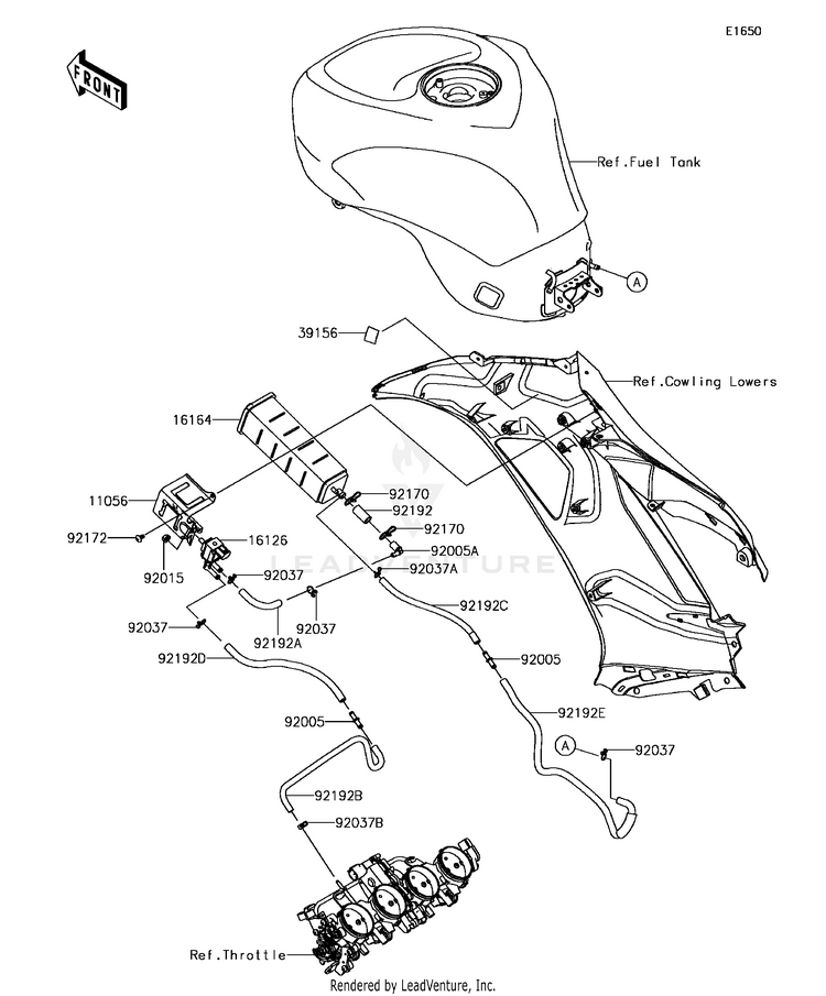 Fuel Evaporative System(Ca) Schematic