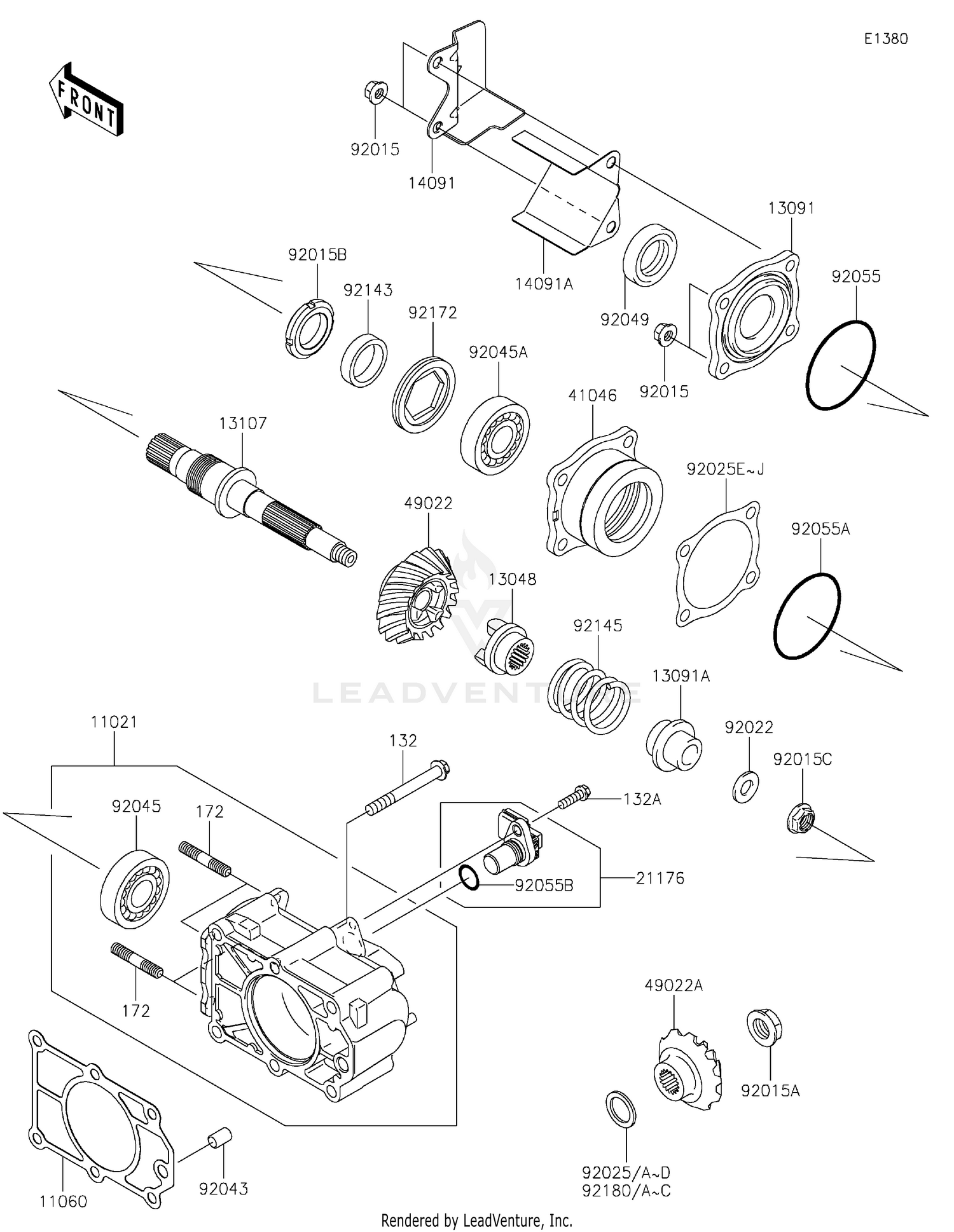 Bevel Gear Case