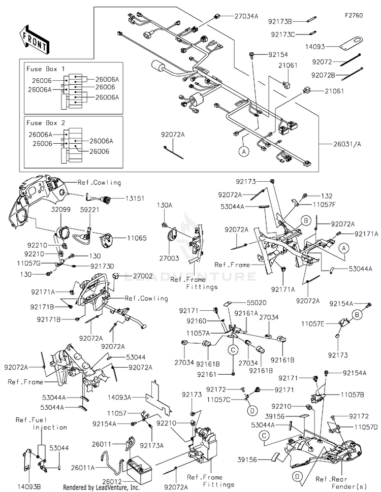 Chassis Electrical Equipment Schematic