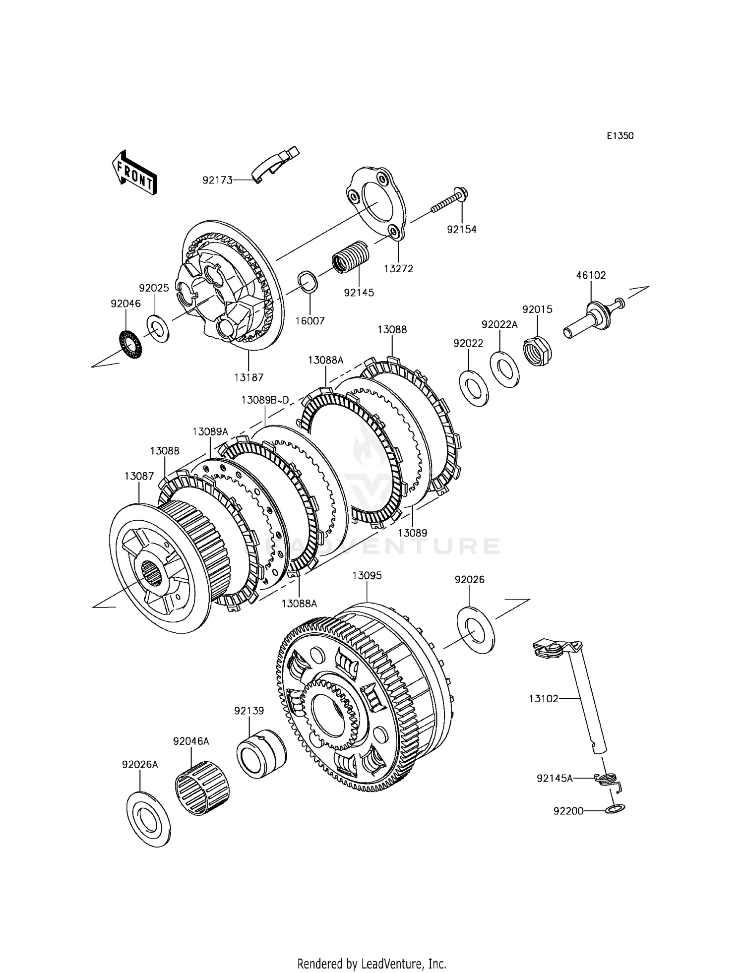 OEM Parts For A Kawasaki Z900 ABS | ChapMoto.com