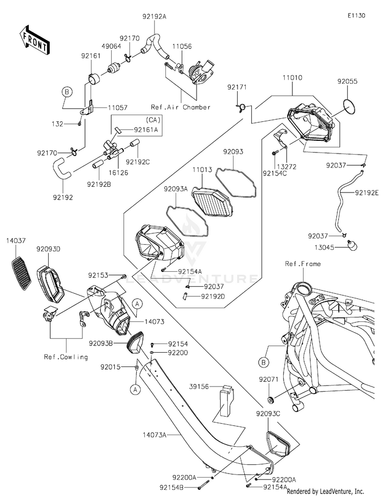 Air Cleaner Schematic
