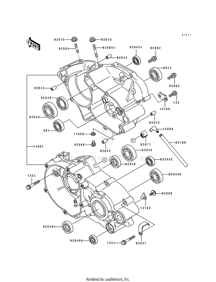 Crankcase Schematic