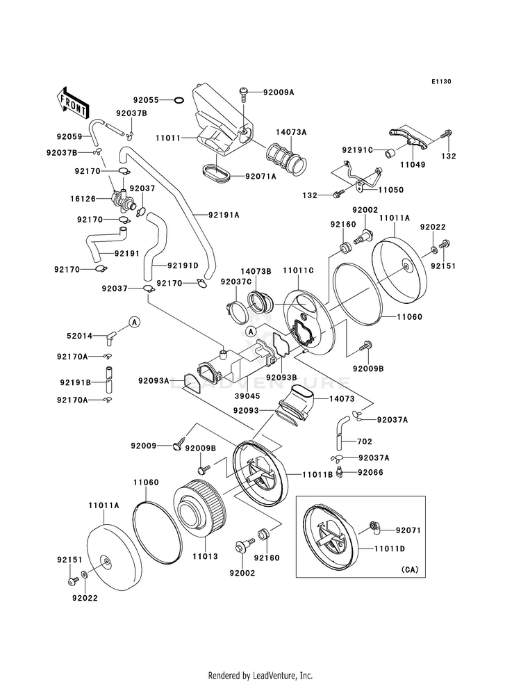 Air Cleaner Schematic