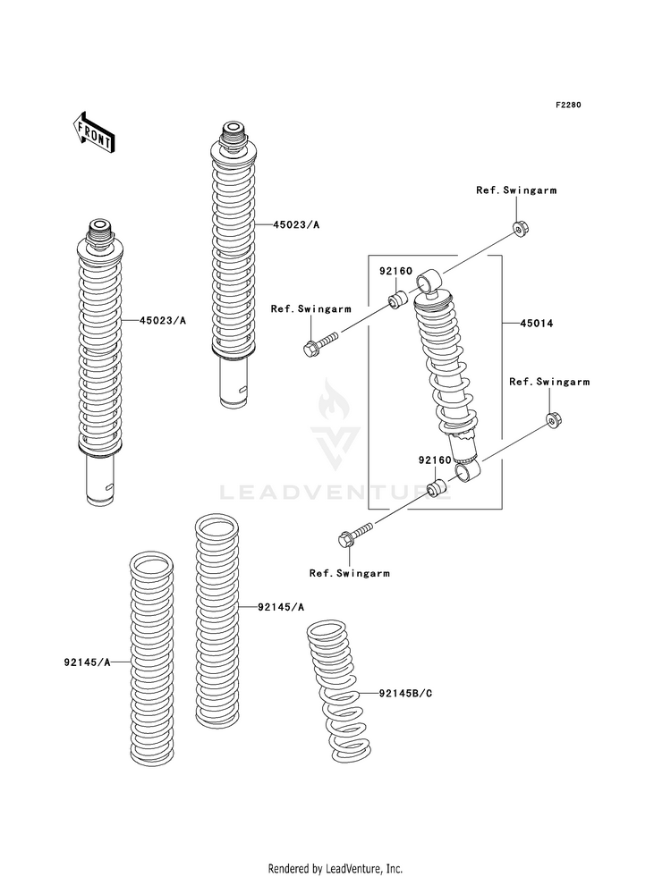 Shock Absorber(S) Schematic