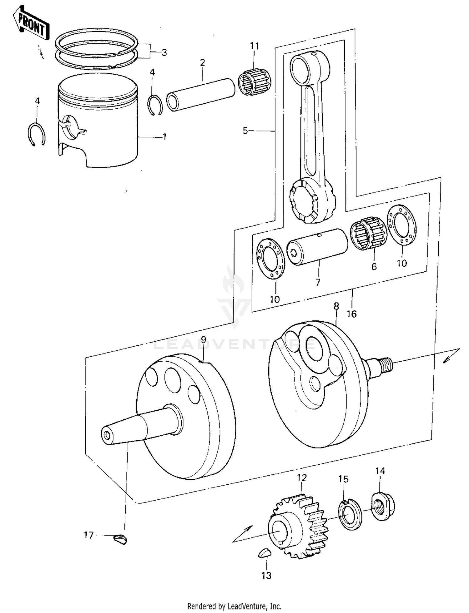 CRANKSHAFT/PISTON