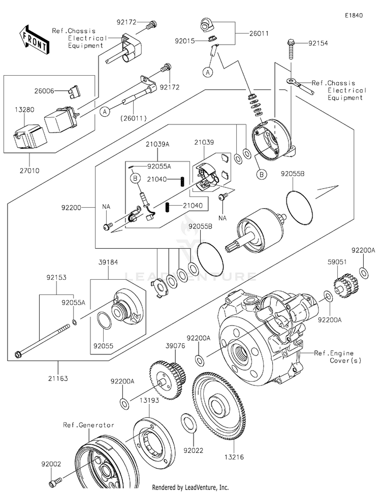Starter Motor Schematic