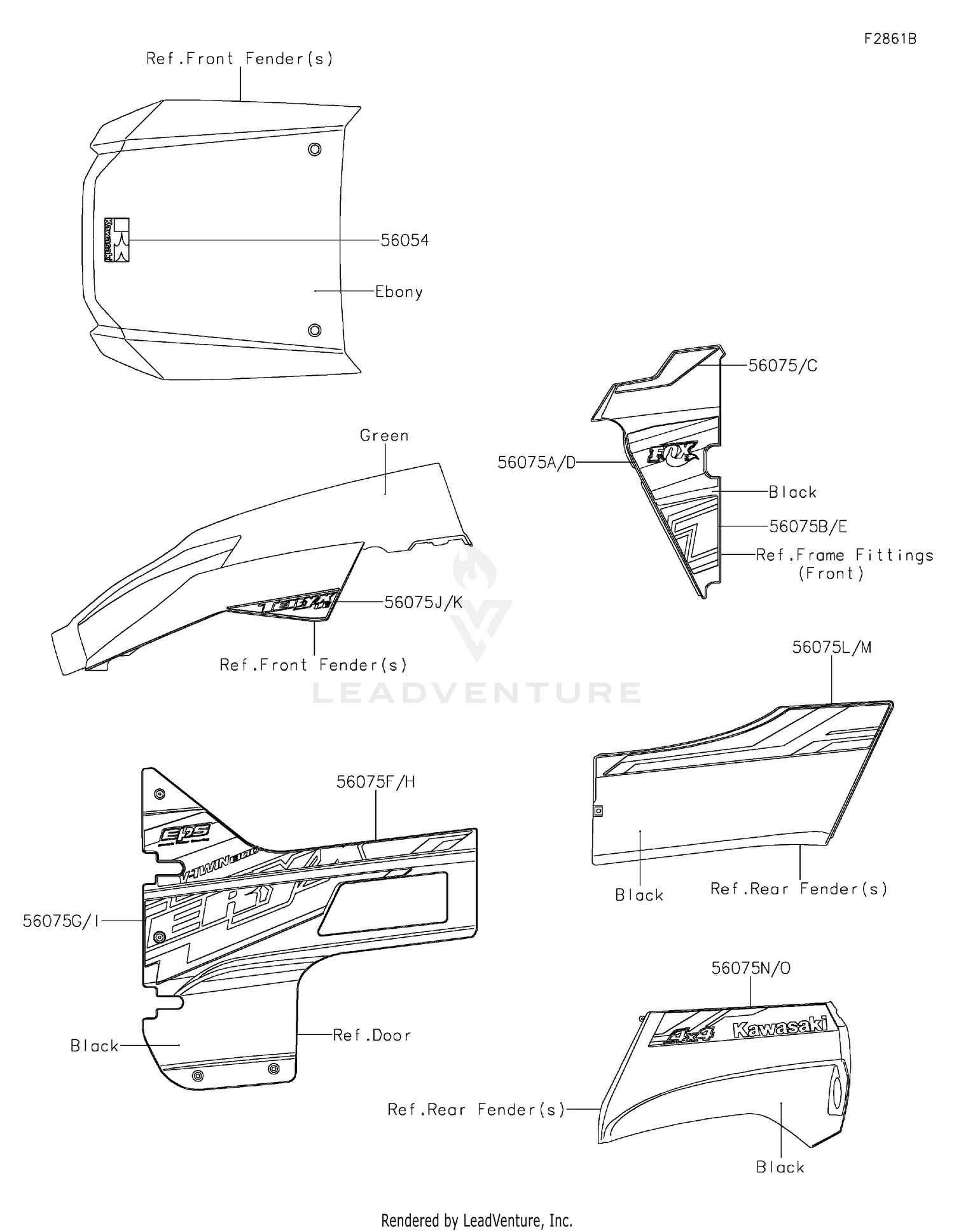 Decals(Green)(GLF)