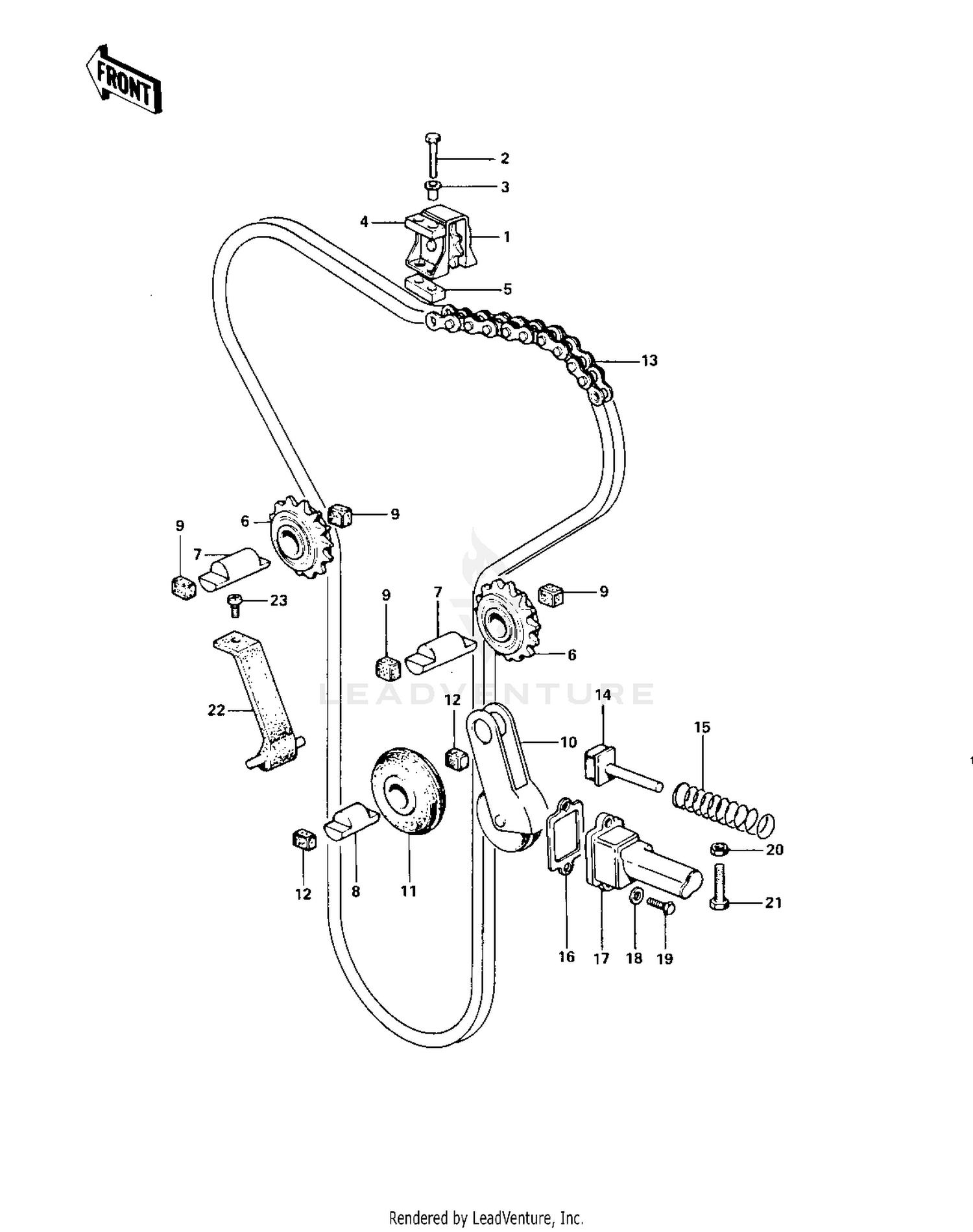 CAM CHAIN/TENSIONER