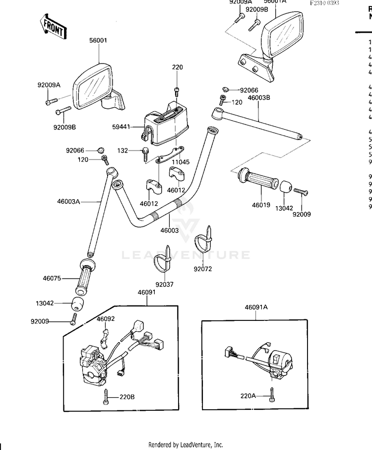 Handlebar Schematic