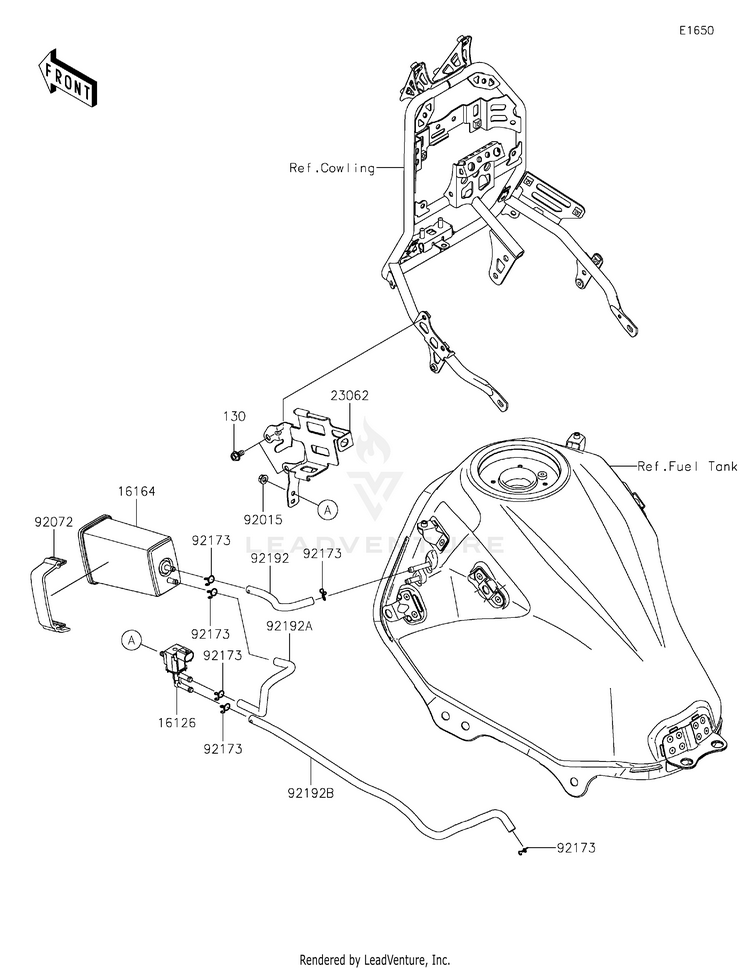 Fuel Evaporative System(Ca) Schematic
