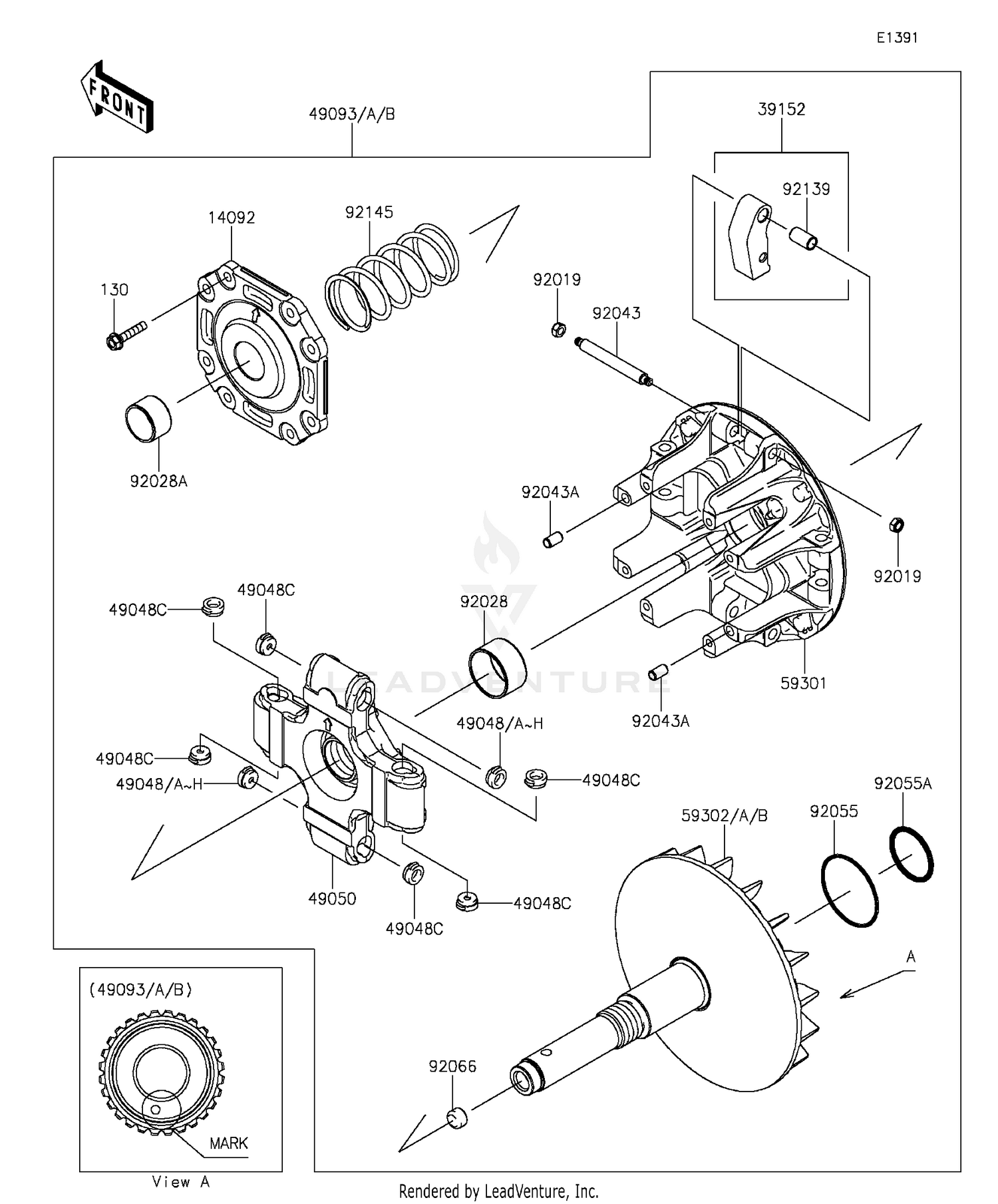 49093-0050 CONVERTER-DRIVE,B MAR