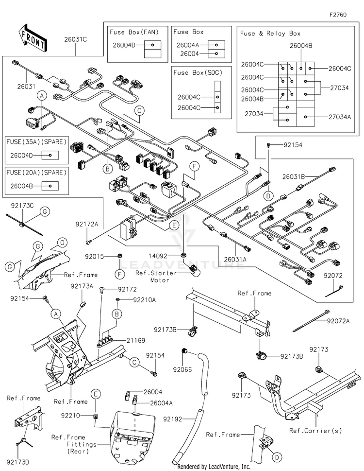 Chassis Electrical Equipment Schematic