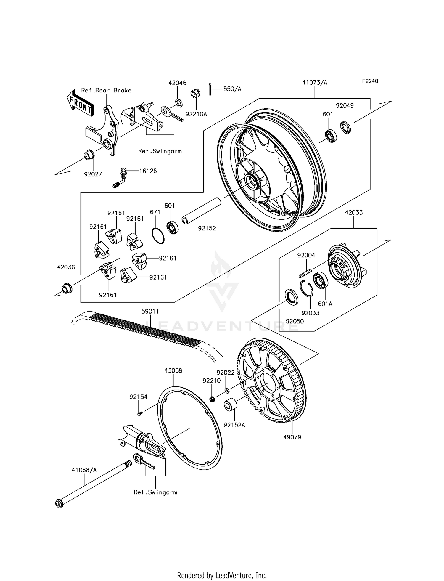 REAR WHEEL/CHAIN