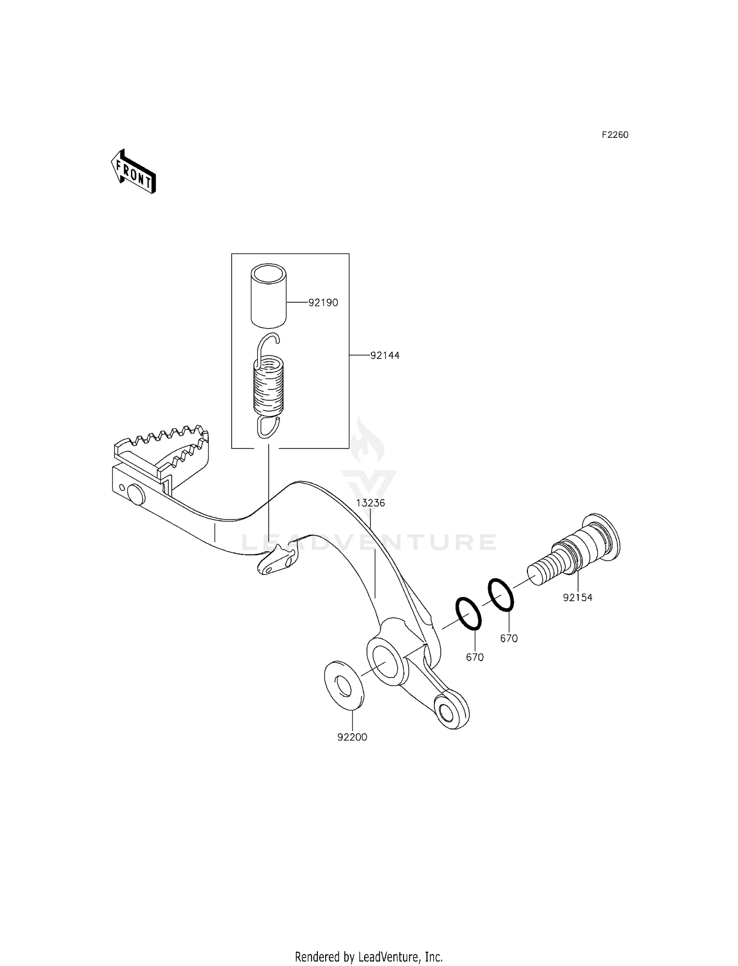 BRAKE PEDAL