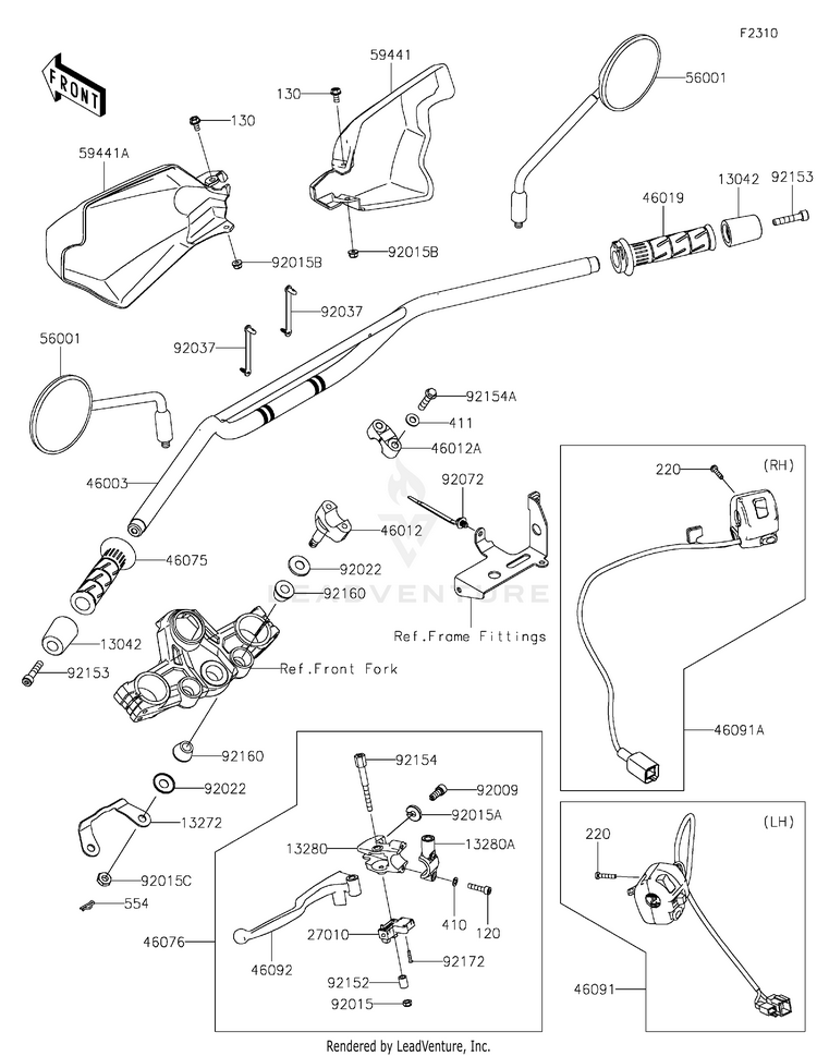 Handlebar Schematic