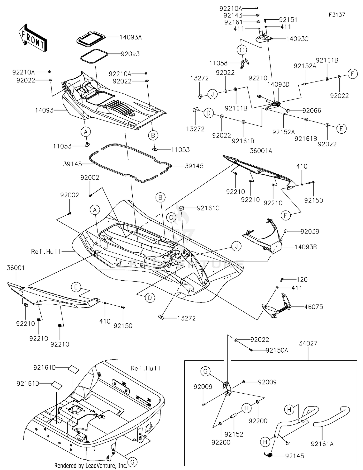 Hull Rear Fittings