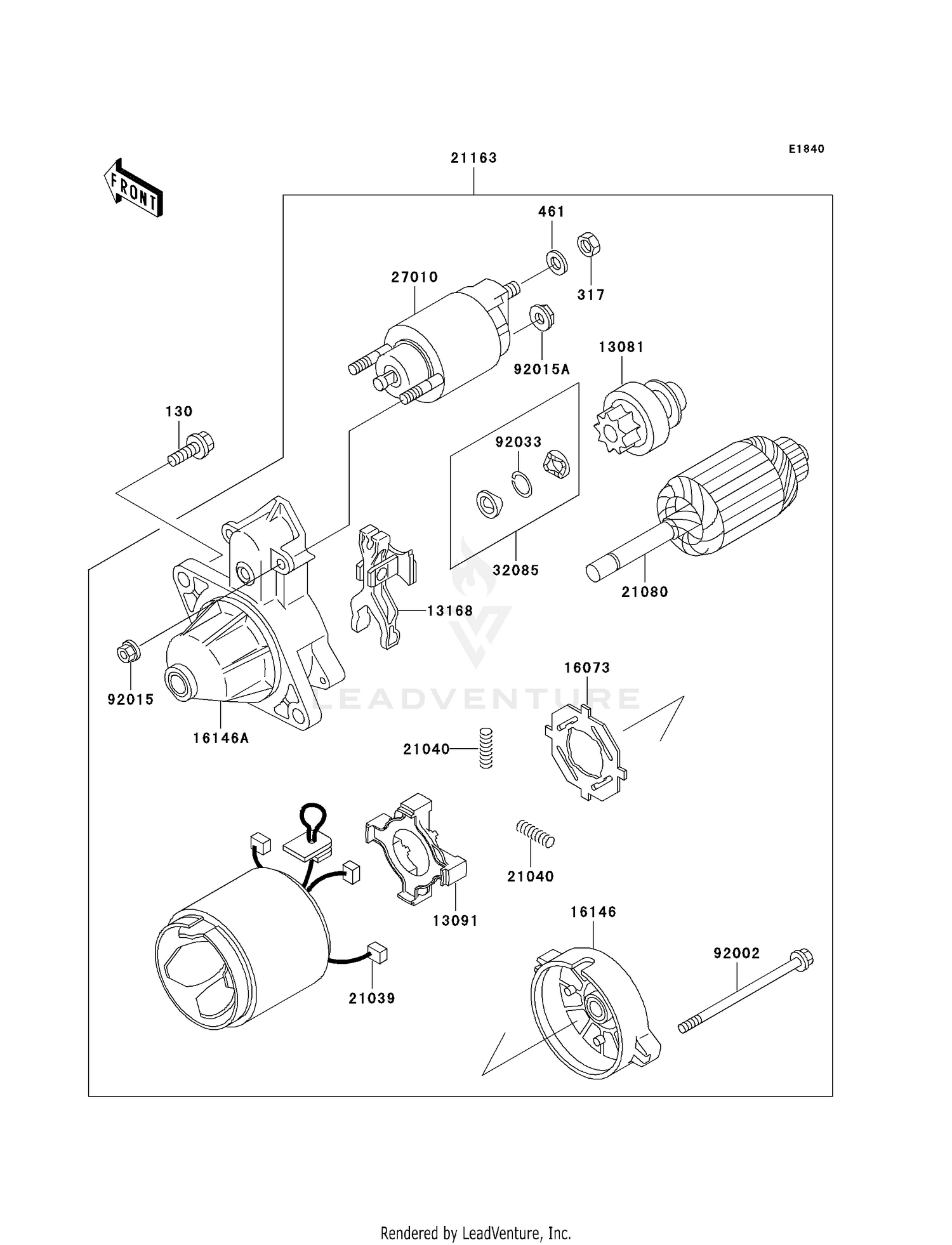 STARTER MOTOR