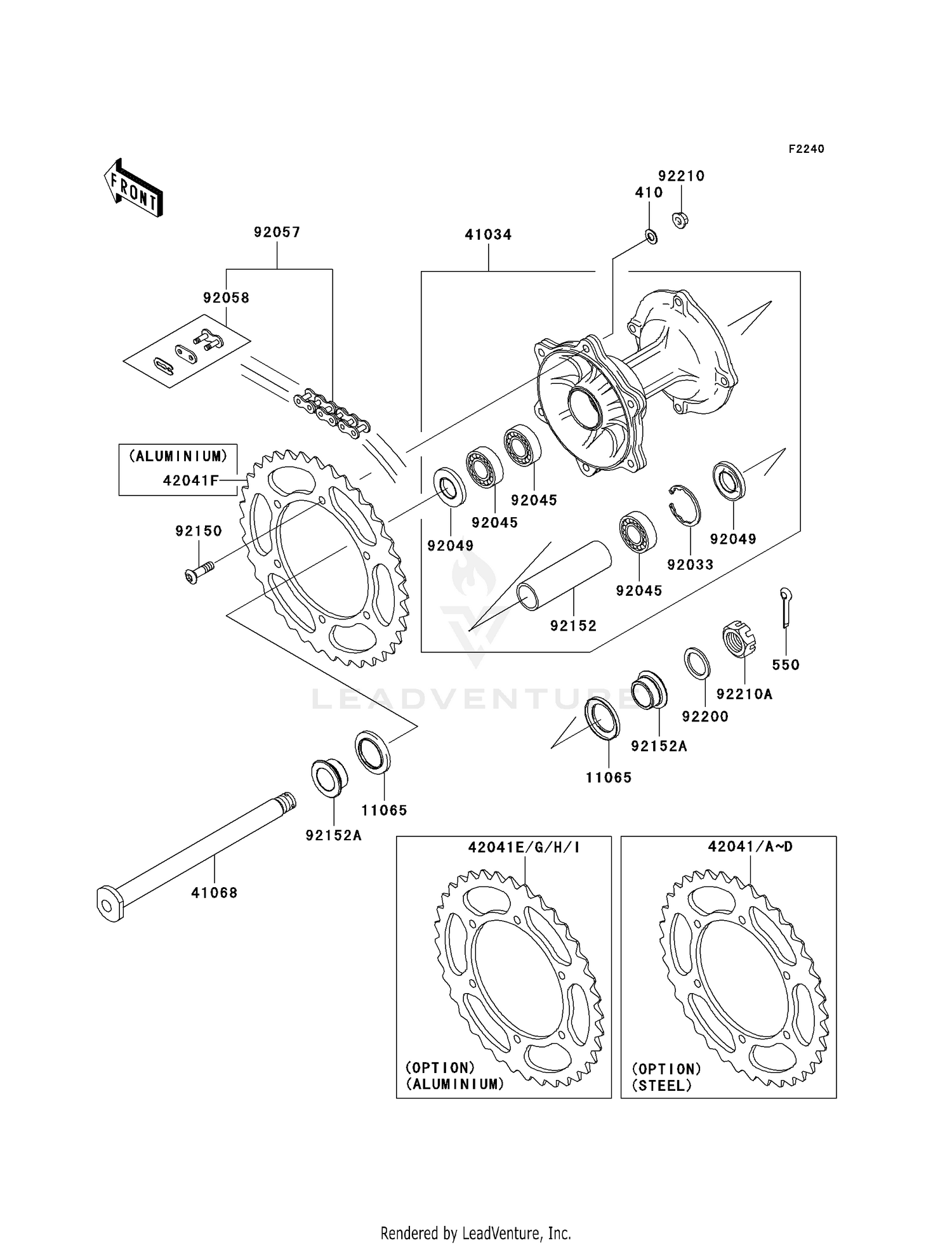 REAR HUB