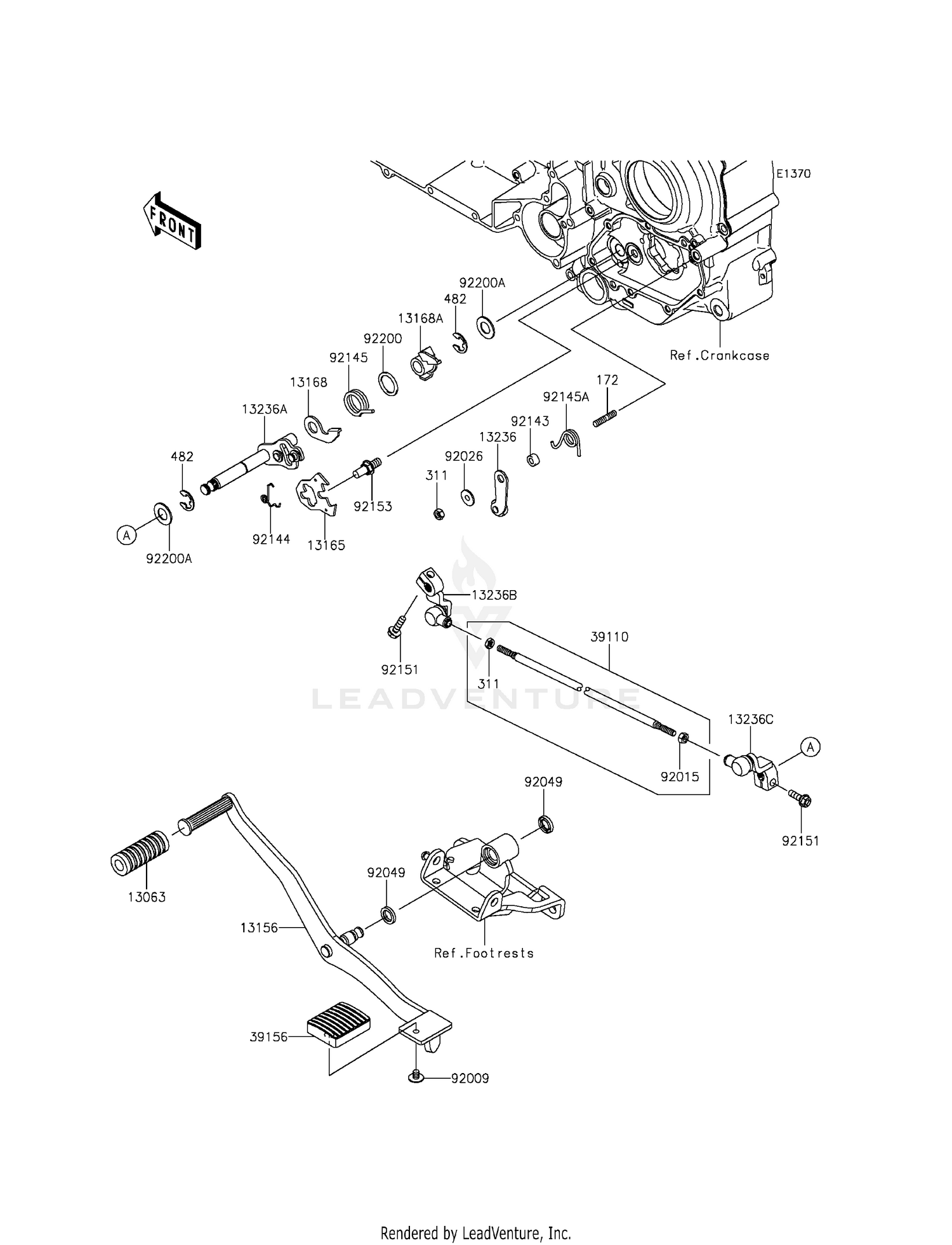 GEAR CHANGE MECHANISM