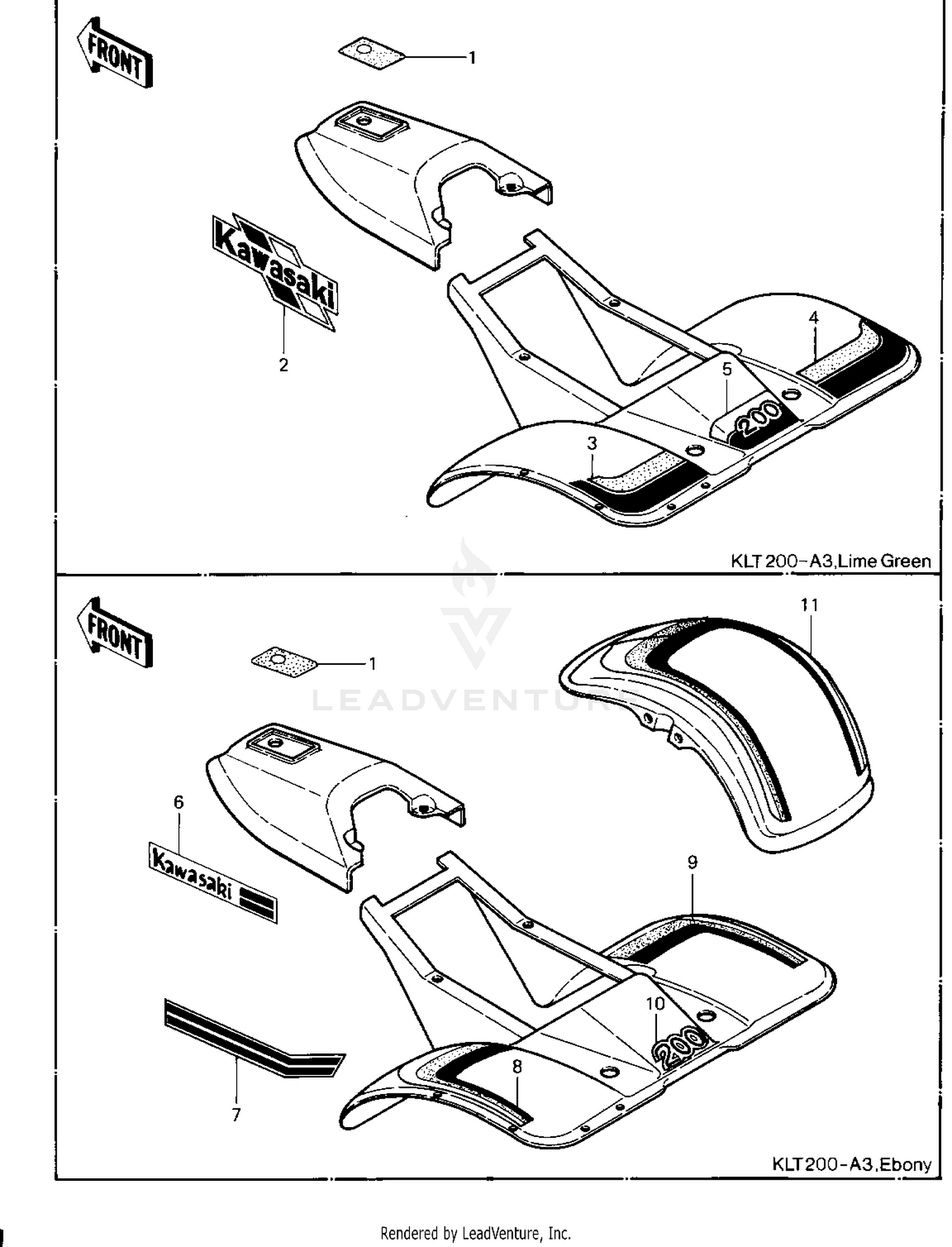 LABELS (KLT200-13)