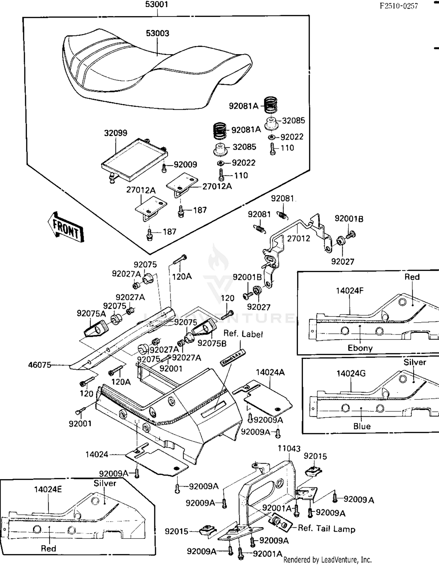 SEAT/SEAT COVER (ZX900-A2)