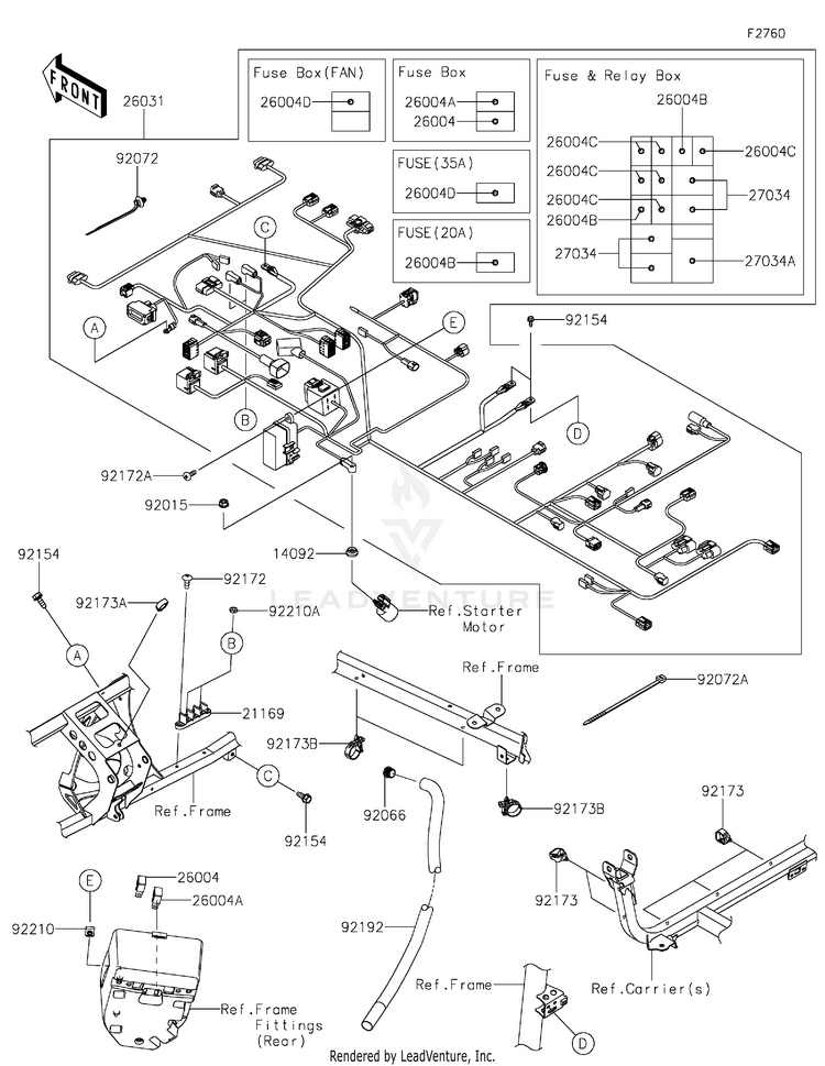 Chassis Electrical Equipment Schematic