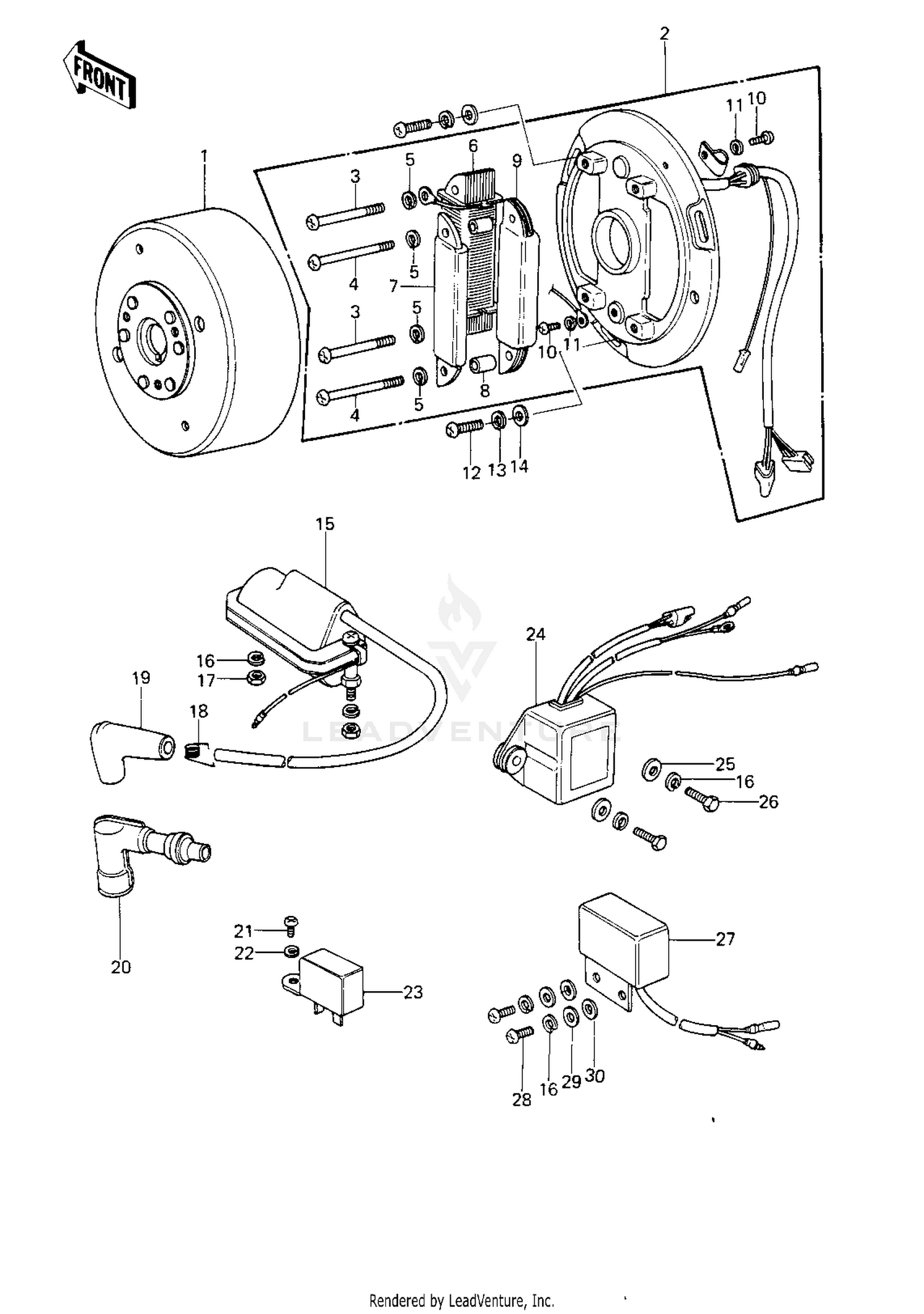 IGNITION/GENERATOR/REGULATOR