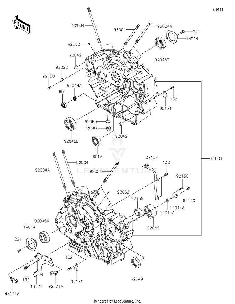 Crankcase Schematic