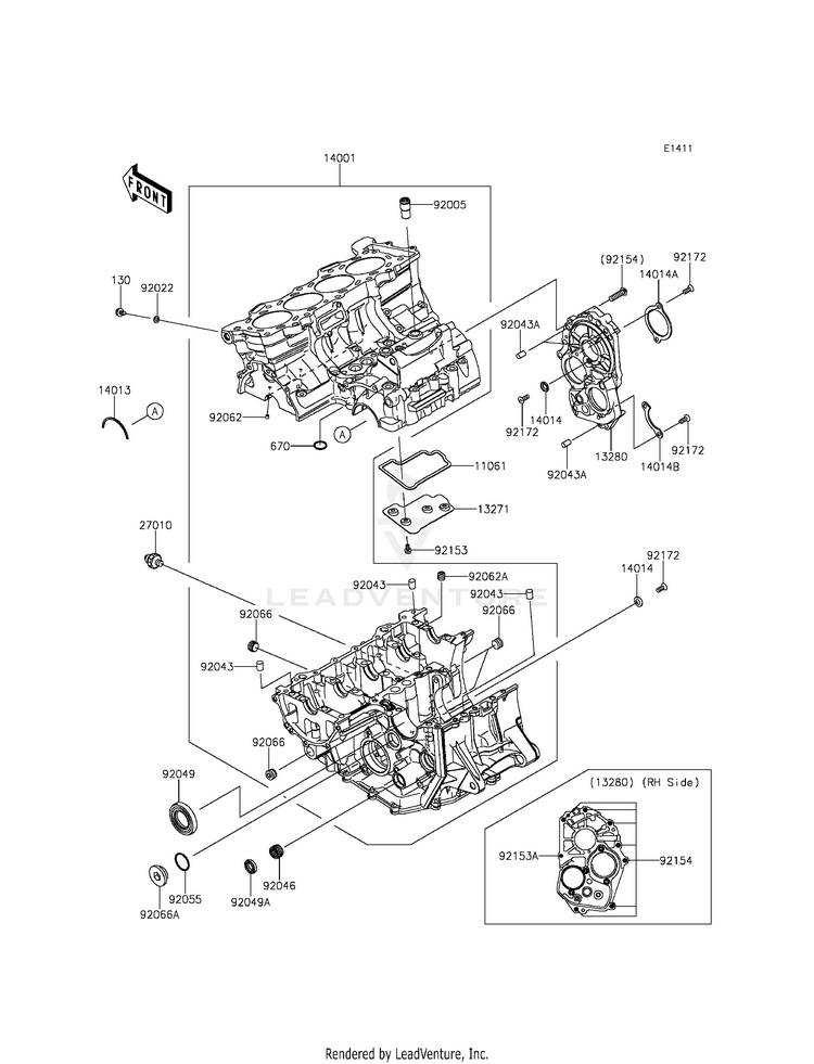 Crankcase Schematic